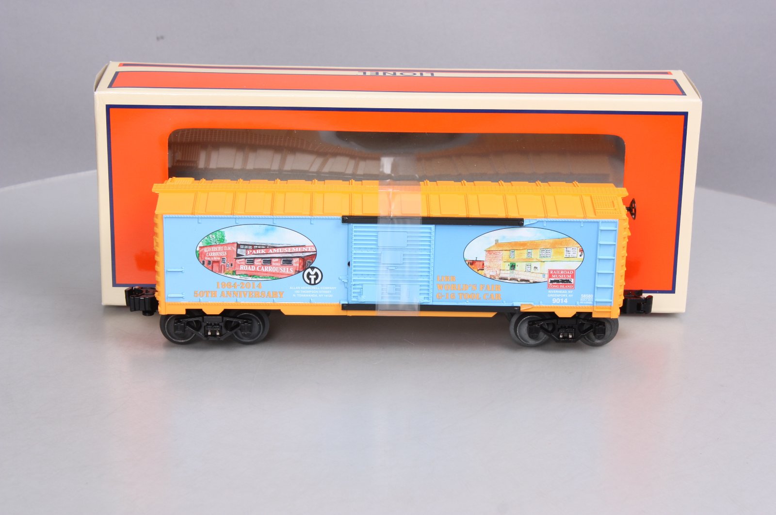 Lionel 6-58580 O Gauge RMLI G-16 Tool Box Car #9014 LN/Box
