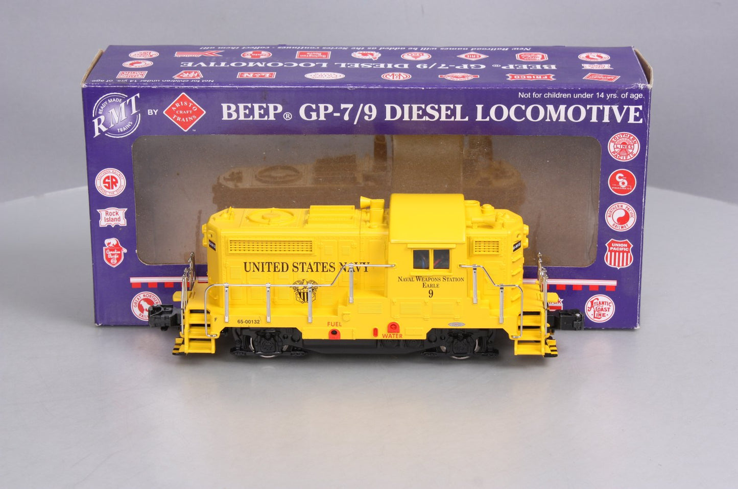 RMT 92453-3 O US Navy Earle,NJ BEEP GP7 Diesel Locomotive #9
