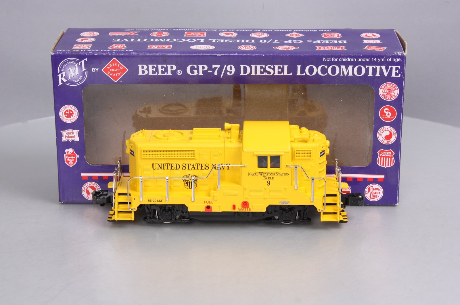 RMT 92453-3 O US Navy Earle,NJ BEEP GP7 Diesel Locomotive #9