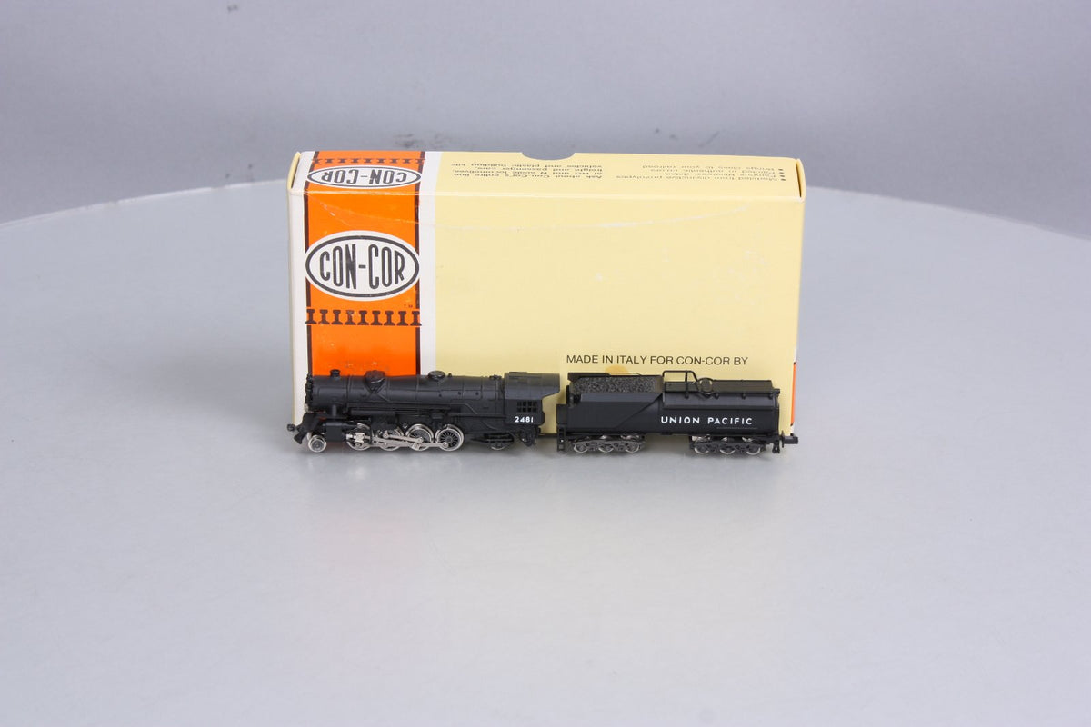 Con-Cor 0003-028204 N Union Pacific 2-8-2 Mikado w/Vanderbilt Tender #2481 LN/Box