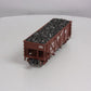 K-Line K6255-1331 O Gauge CB&Q 2-Bay Die Cast Hopper w/ Coal Load #194673 LN/Box