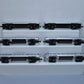MTH 20-80001 O Gauge DAP CP Aluminum Passenger Car Set (Set of 6) LN/Box