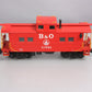 USA Trains 12152 G Scale Baltimore & Ohio Center Cupola Caboose - Metal Wheels LN/Box