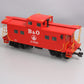 USA Trains 12152 G Scale Baltimore & Ohio Center Cupola Caboose - Metal Wheels LN/Box