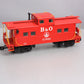USA Trains 12152 G Scale Baltimore & Ohio Center Cupola Caboose - Metal Wheels LN/Box