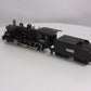 Lionel 6-38018 O Gauge Wabash 2-6-0 Mogul Steam Locomotive w/ Tender #826 EX/Box