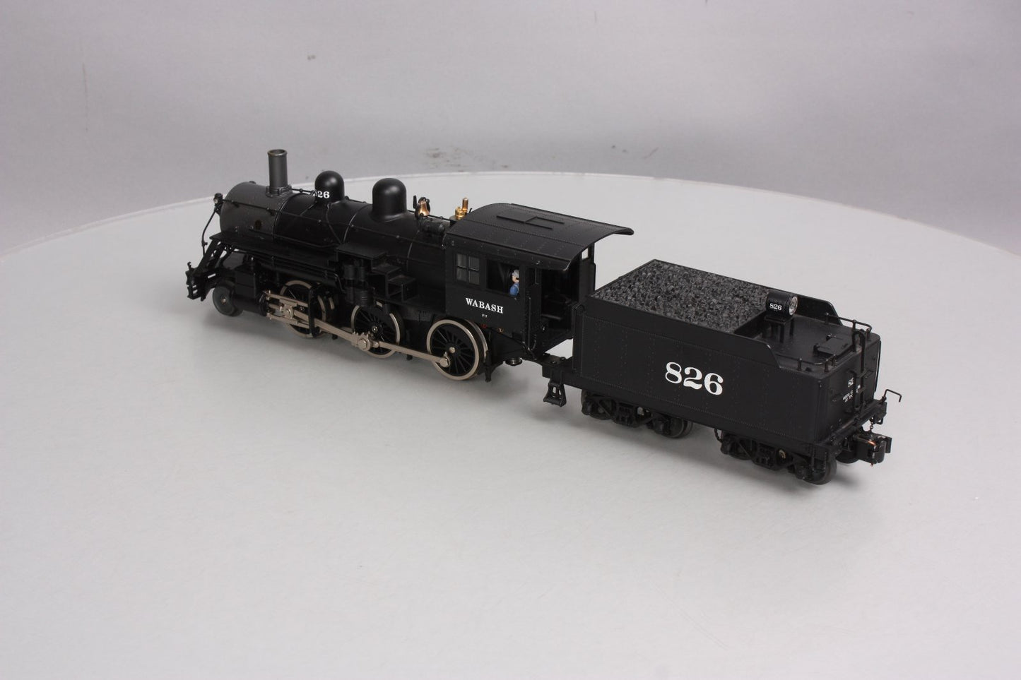 Lionel 6-38018 O Gauge Wabash 2-6-0 Mogul Steam Locomotive w/ Tender #826 EX/Box