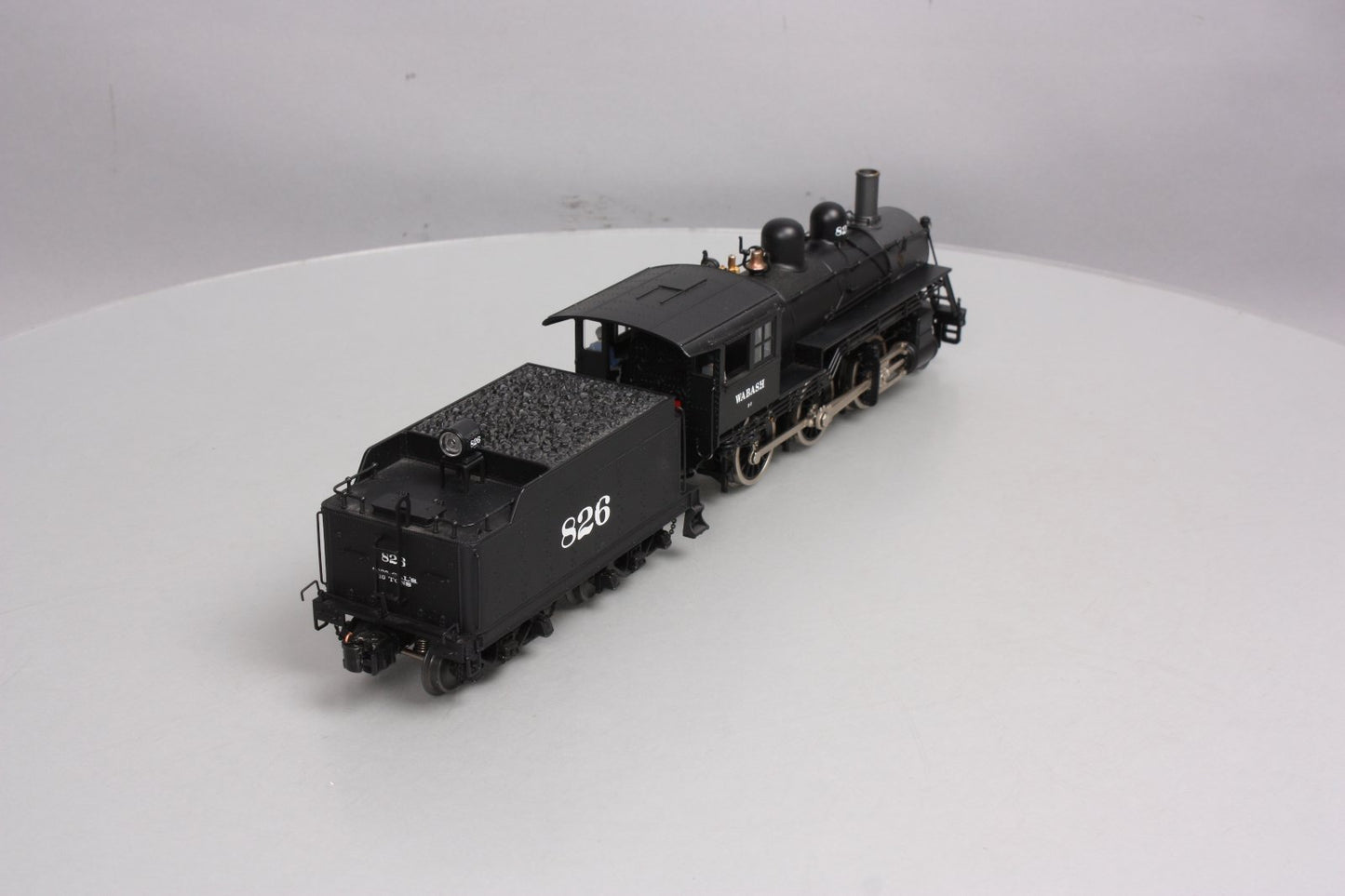 Lionel 6-38018 O Gauge Wabash 2-6-0 Mogul Steam Locomotive w/ Tender #826 EX/Box