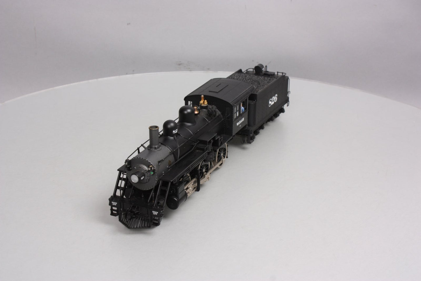 Lionel 6-38018 O Gauge Wabash 2-6-0 Mogul Steam Locomotive w/ Tender #826 EX/Box