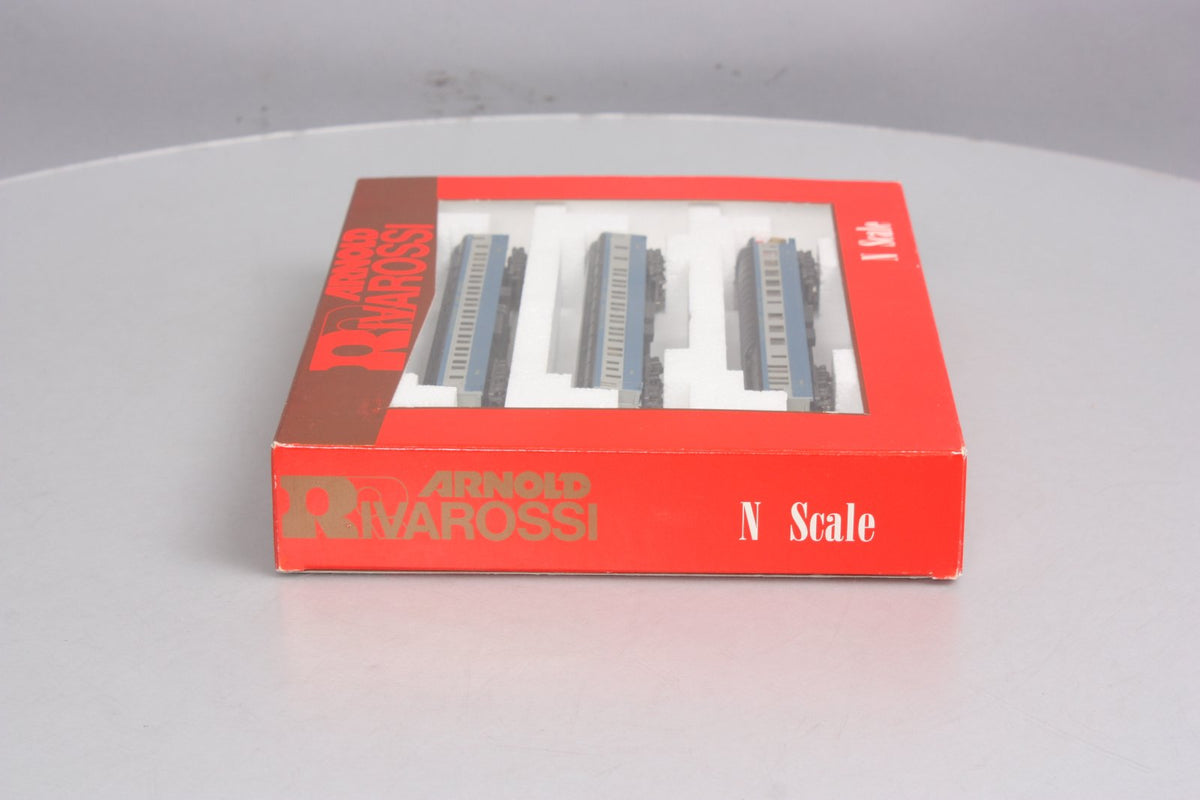 Rivarossi 0593 N Scale Baltimore and Ohio 3 Car Passenger Set LN/Box