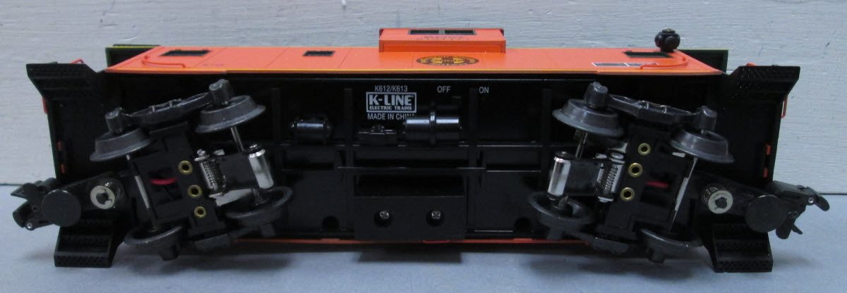 K-Line K613-1171 BNSF Extended Vision Caboose (3-Rail) LN/Box