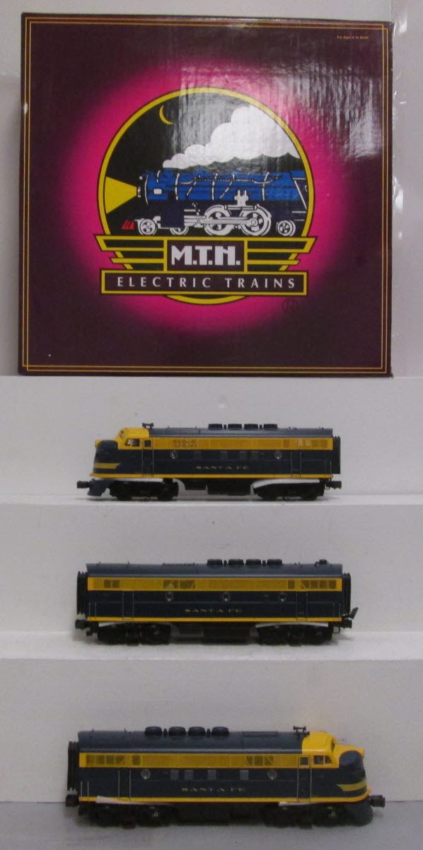 MTH 20-2219-1 Santa Fe F-3 ABA Diesel Engine Set w/PS1 LN/Box