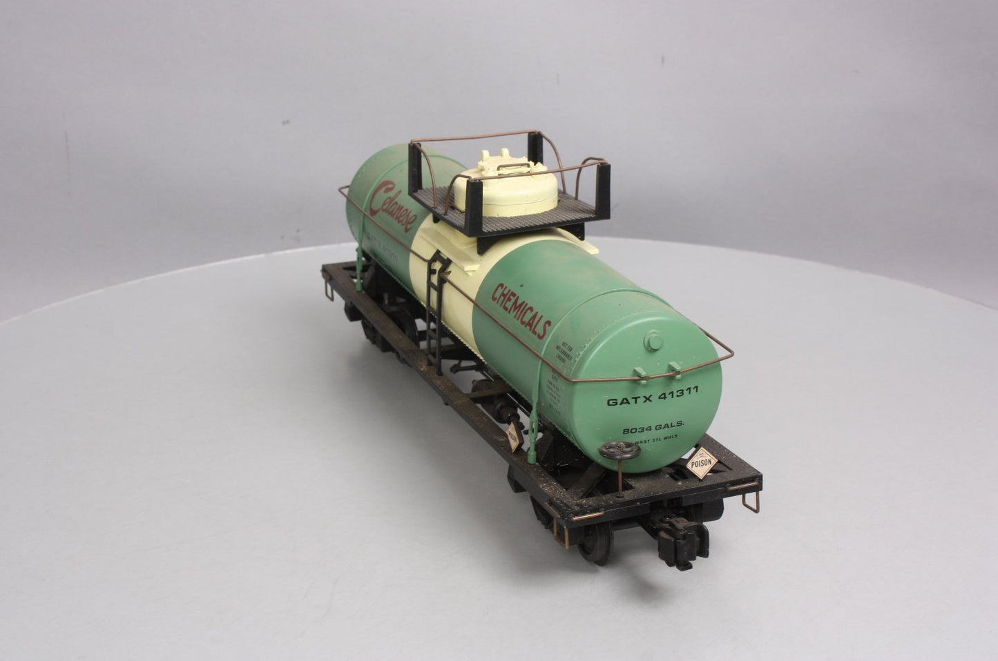 Aristo-Craft 41311 G Scale Celanese Single Dome Tank Car LN/Box