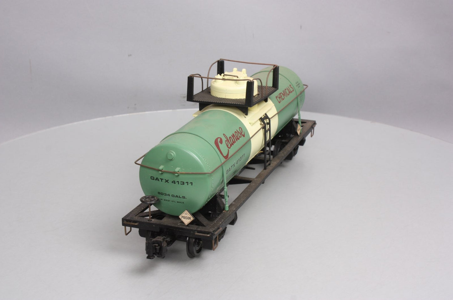 Aristo-Craft 41311 G Scale Celanese Single Dome Tank Car LN/Box