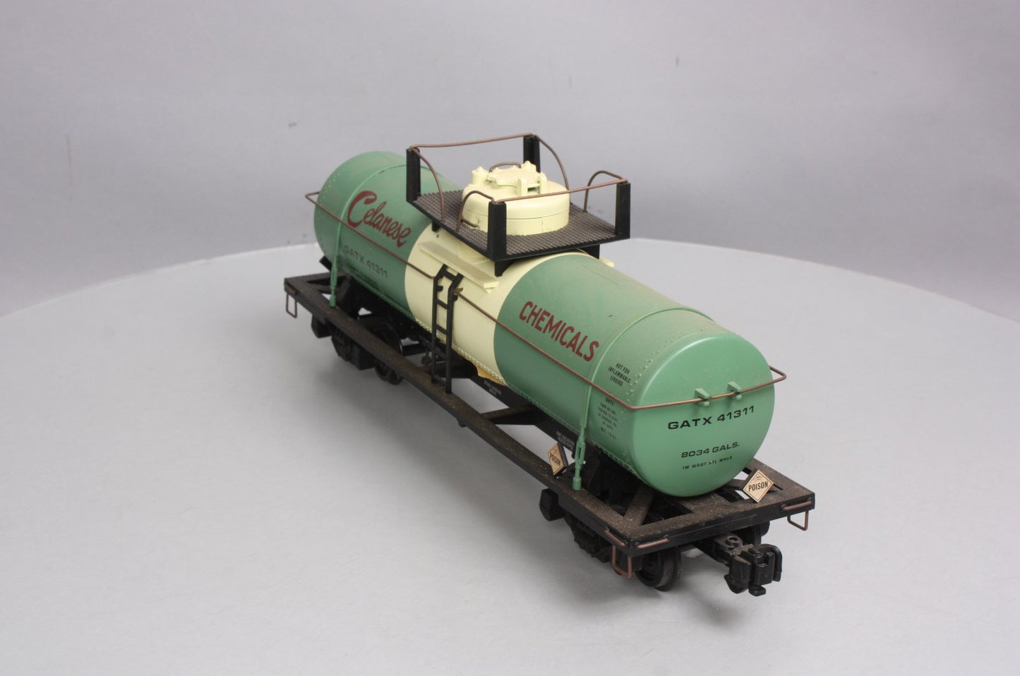 Aristo-Craft 41311 G Scale Celanese Single Dome Tank Car LN/Box
