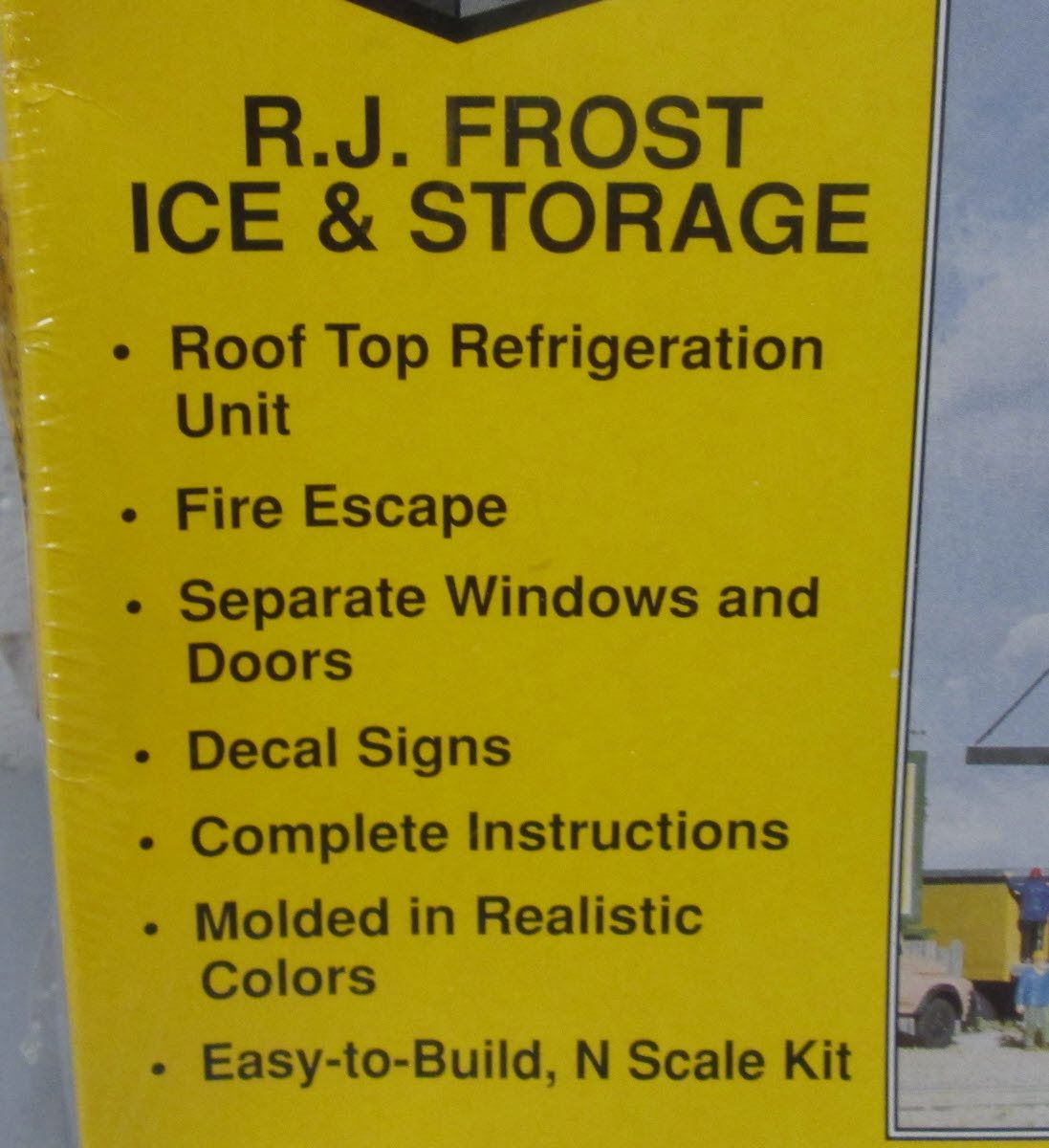 Walthers 933-3220 N Scale R.J. Frost Ice & Storage Building Kit