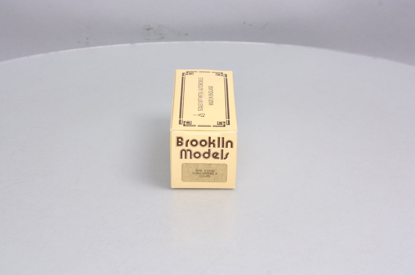 Brooklin Models 5 1:43 1930 Ford Model A Tudor Car