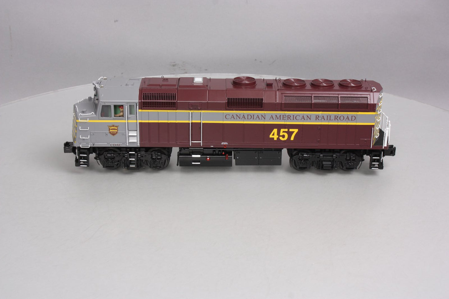 MTH 20-2906-1 Canadian American Railroad F40PH Diesel Engine w/PS 2.0 #457 LN/Box