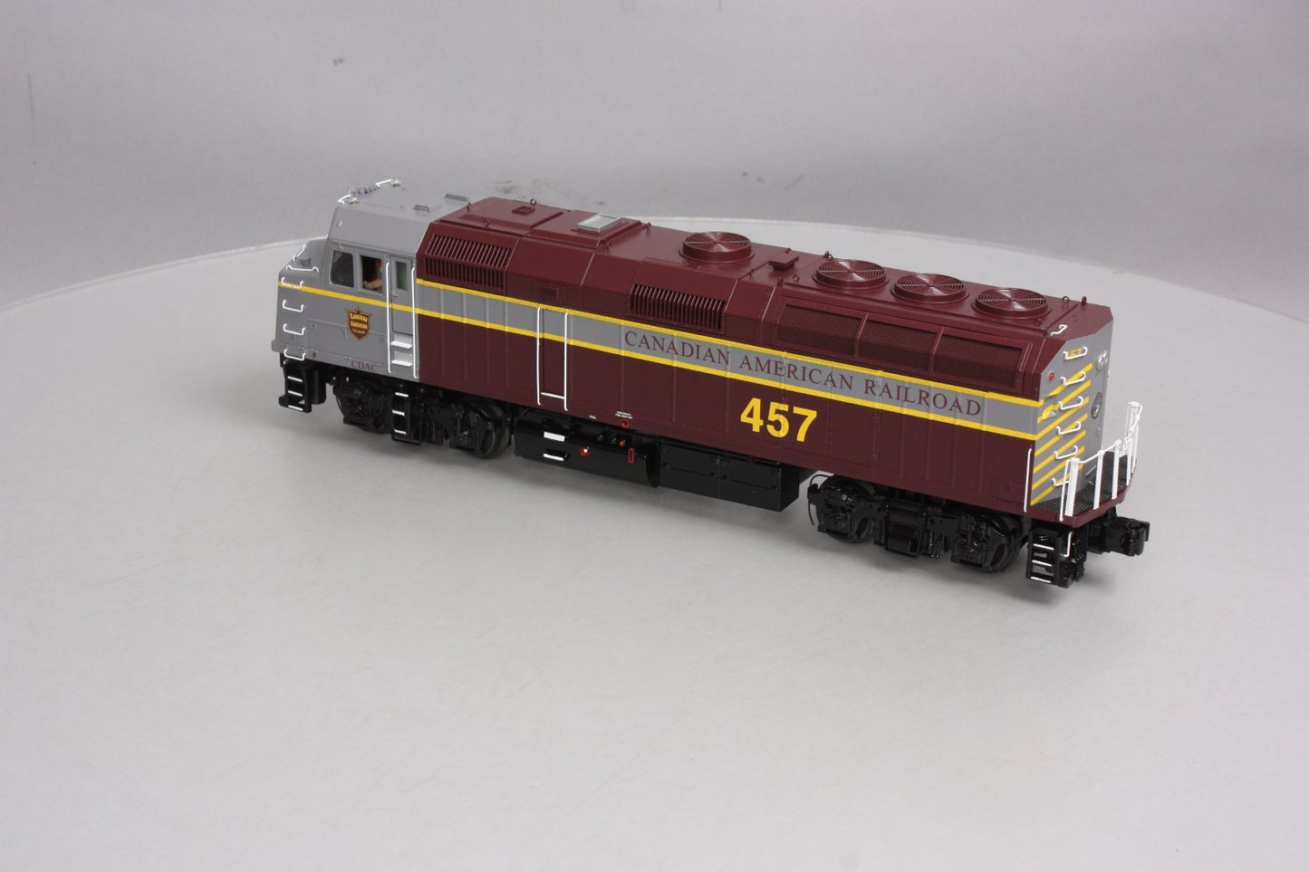 MTH 20-2906-1 Canadian American Railroad F40PH Diesel Engine w/PS 2.0 #457 LN/Box
