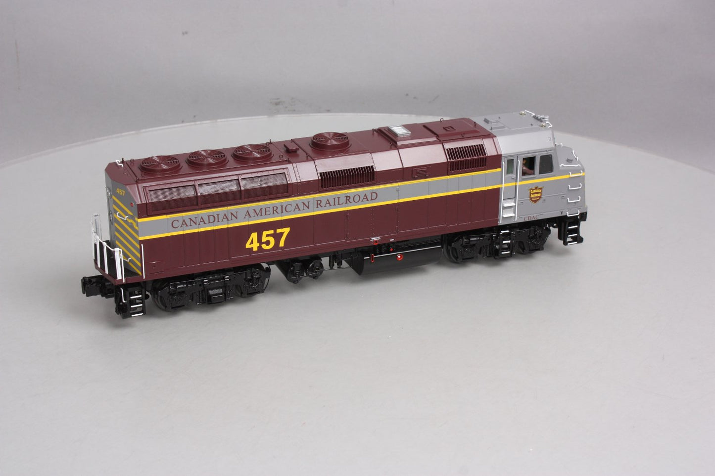 MTH 20-2906-1 Canadian American Railroad F40PH Diesel Engine w/PS 2.0 #457 LN/Box