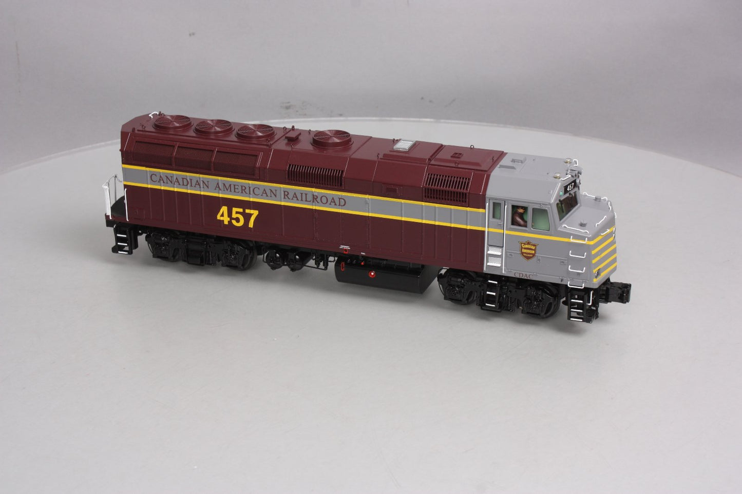 MTH 20-2906-1 Canadian American Railroad F40PH Diesel Engine w/PS 2.0 #457 LN/Box