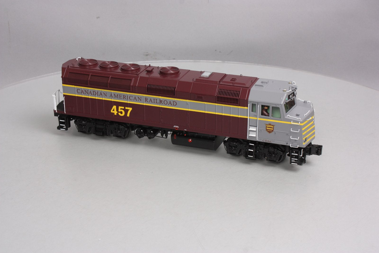 MTH 20-2906-1 Canadian American Railroad F40PH Diesel Engine w/PS 2.0 #457 LN/Box