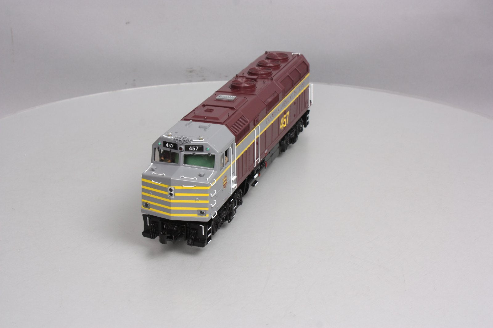 MTH 20-2906-1 Canadian American Railroad F40PH Diesel Engine w/PS 2.0 #457 LN/Box