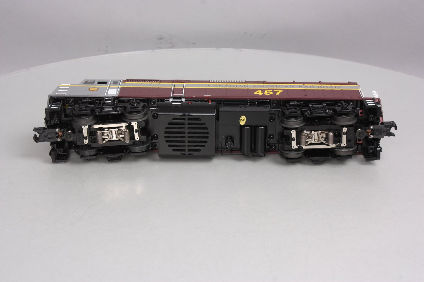 MTH 20-2906-1 Canadian American Railroad F40PH Diesel Engine w/PS 2.0 #457 LN/Box