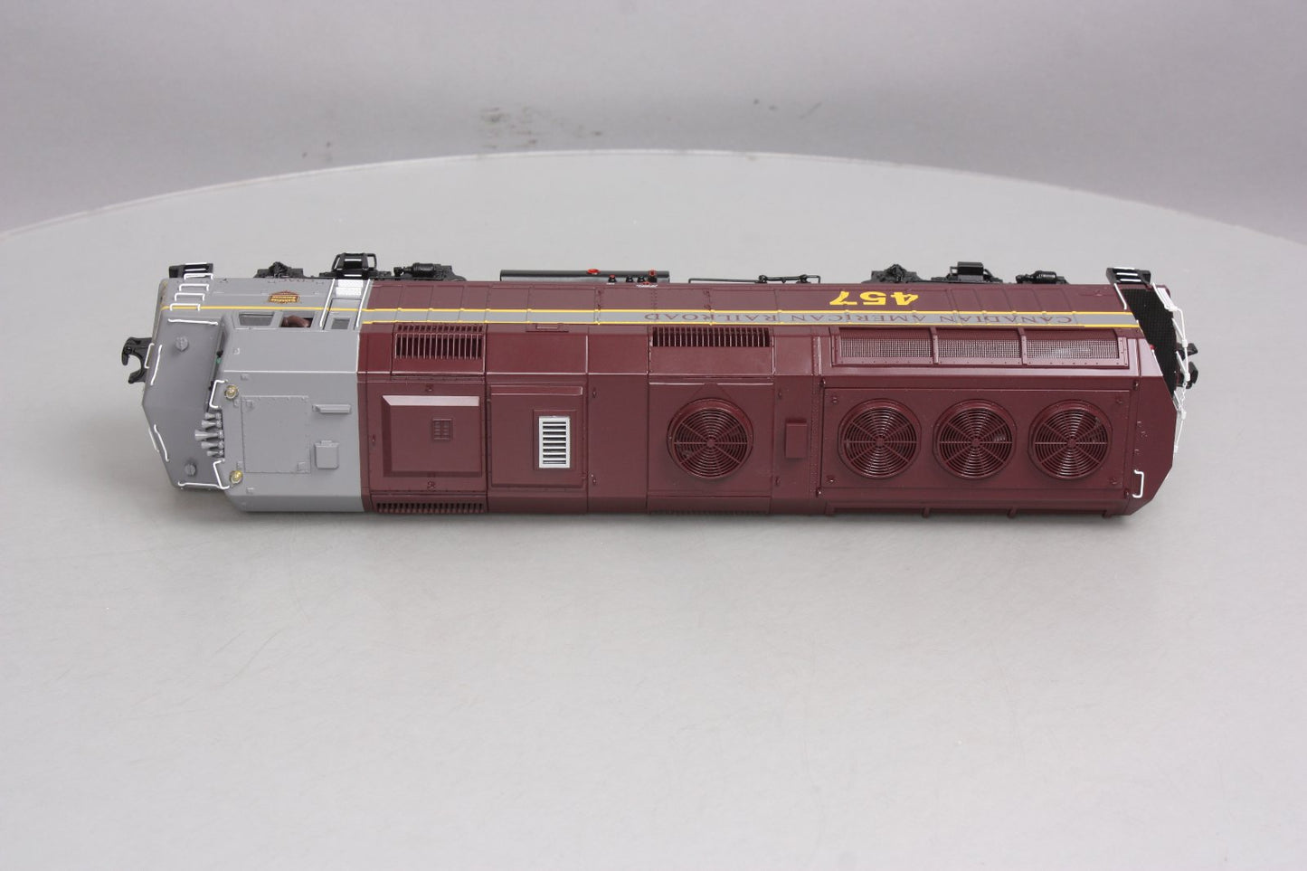 MTH 20-2906-1 Canadian American Railroad F40PH Diesel Engine w/PS 2.0 #457 LN/Box