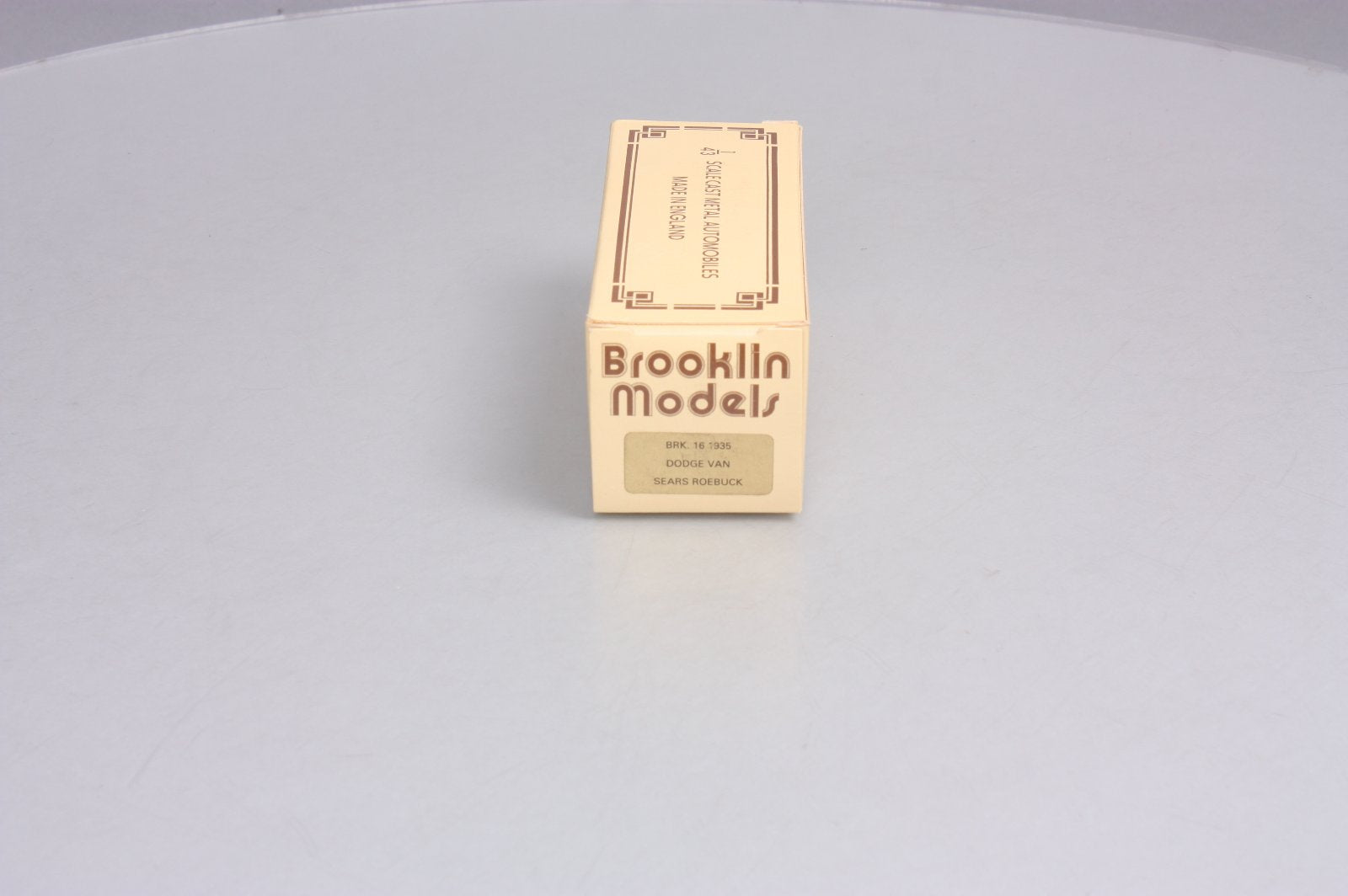 Brooklin Models 16 1:43 1936 Dodge Sears Robuck Van