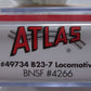 Atlas 49734 N Scale BNSF B23-7 Diesel Locomotive #4266