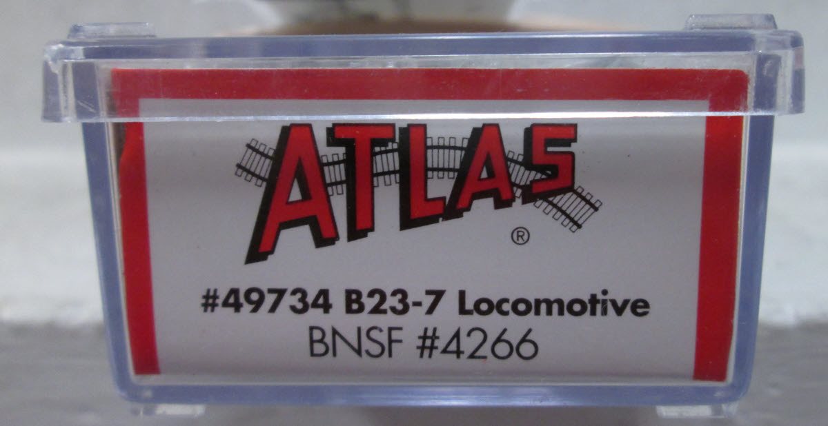 Atlas 49734 N Scale BNSF B23-7 Diesel Locomotive #4266
