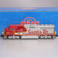 Atlas 1282-6 O Santa Fe GP60M Diesel Locomotive w/TMCC #156 - 3 Rail LN/Box