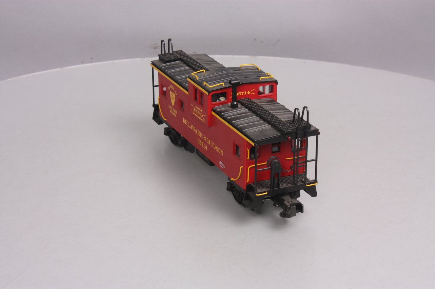 MTH 20-91029 O Gauge Delaware & Hudson Extended Vision Caboose #35714 EX/Box