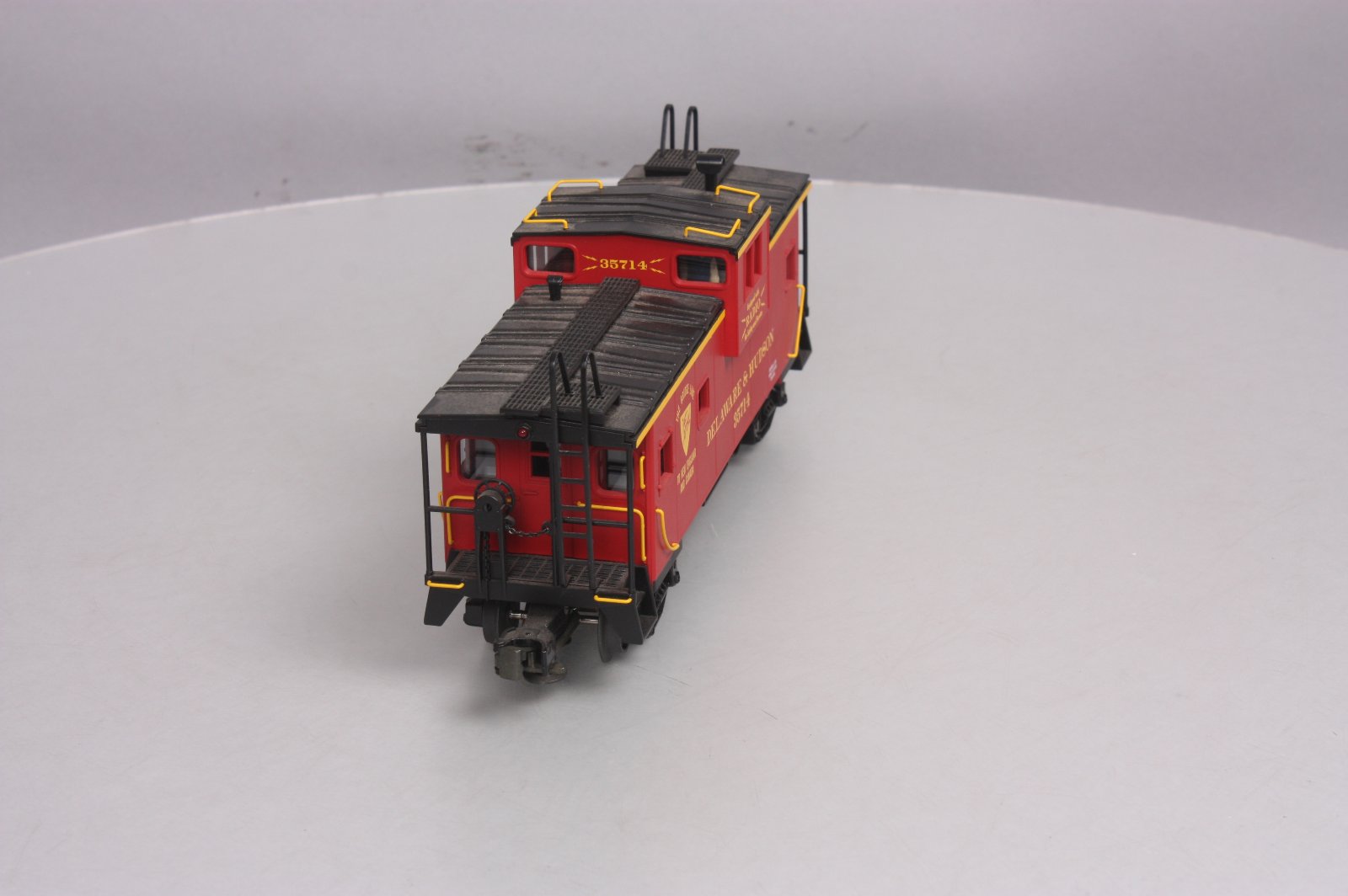 MTH 20-91029 O Gauge Delaware & Hudson Extended Vision Caboose #35714 EX/Box
