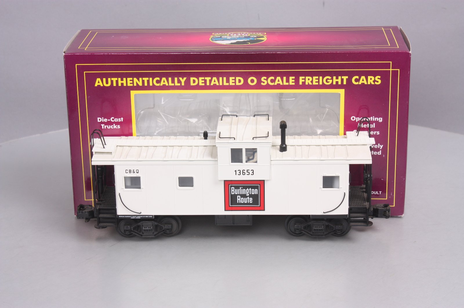 MTH 20-91063 Burlington Caboose #13653 LN/Box