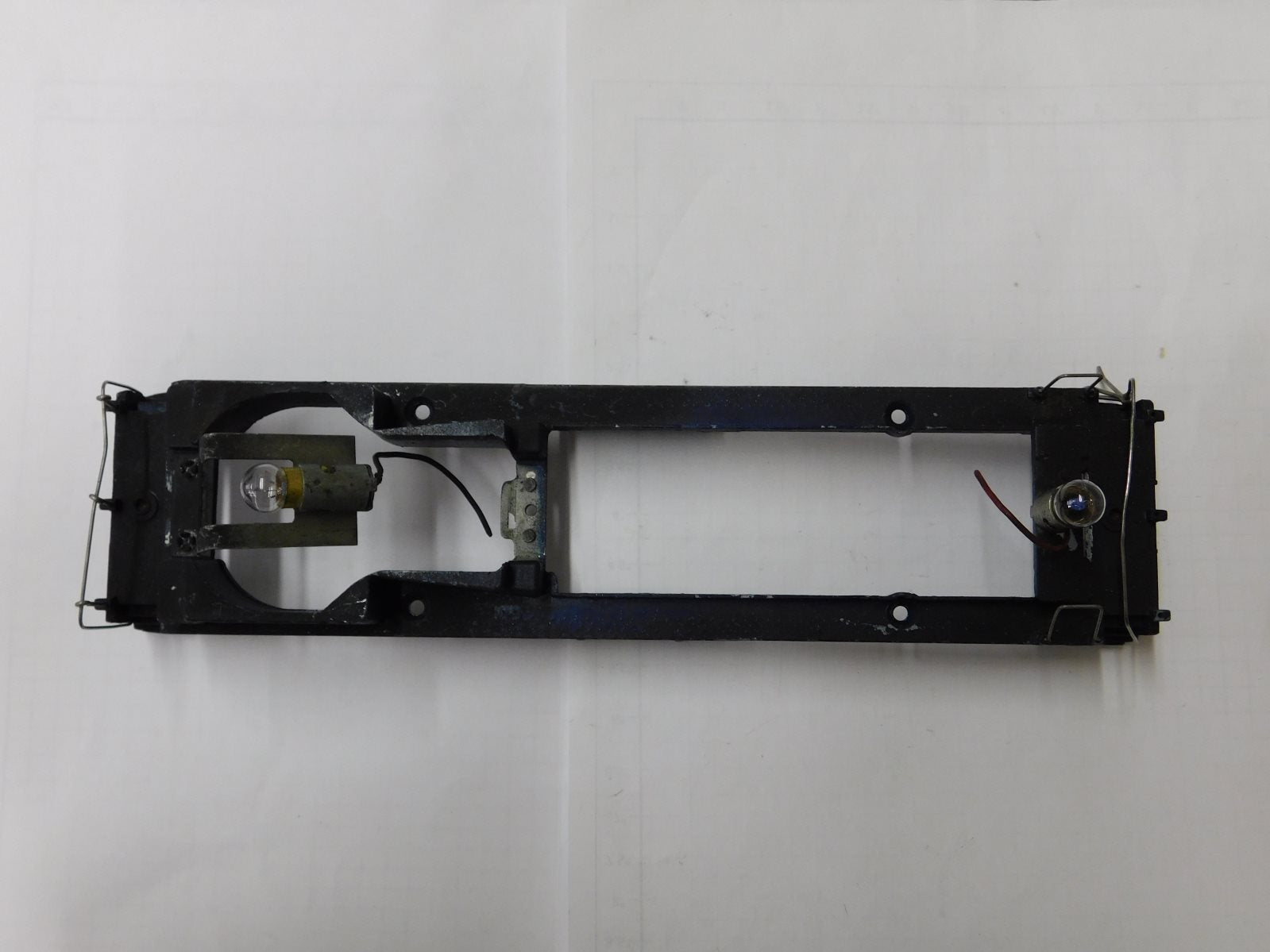 Lionel 622-19X SW-2 Frame Assembly - Repainted Black