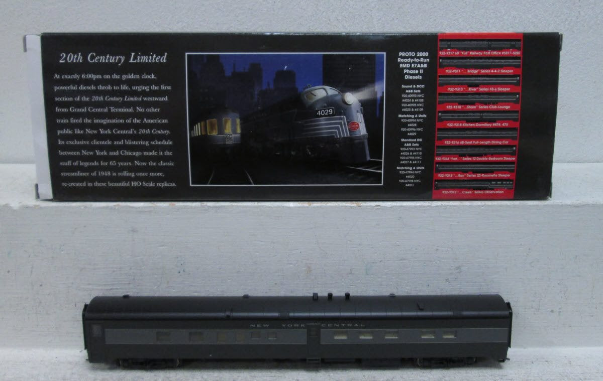 Walthers 932-9318 HO Scale NYC 20th Century Limited Kitchen Dormitory Car NIB