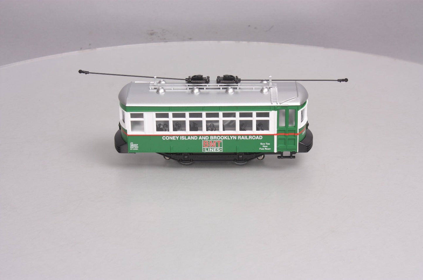 Lionel 6-58237 Coney Island & Brooklyn RR TCA 2015 Operating Trolley #58237 LN/Box