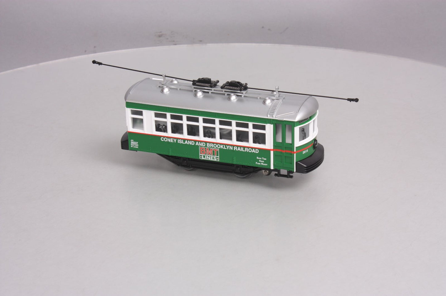 Lionel 6-58237 Coney Island & Brooklyn RR TCA 2015 Operating Trolley #58237 LN/Box
