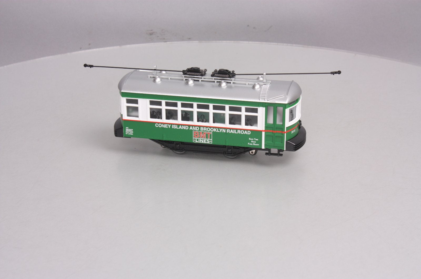 Lionel 6-58237 Coney Island & Brooklyn RR TCA 2015 Operating Trolley #58237 LN/Box
