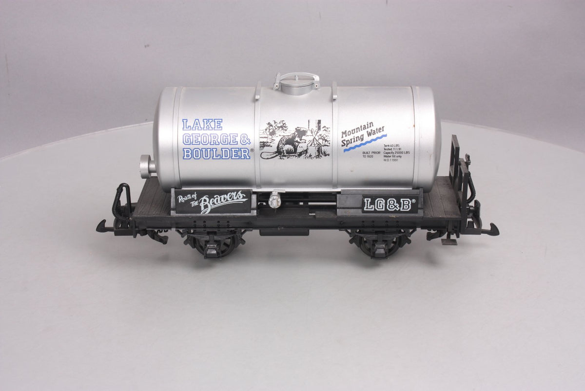 LGB 4140 G Scale Lake George & Boulder Tank Car EX