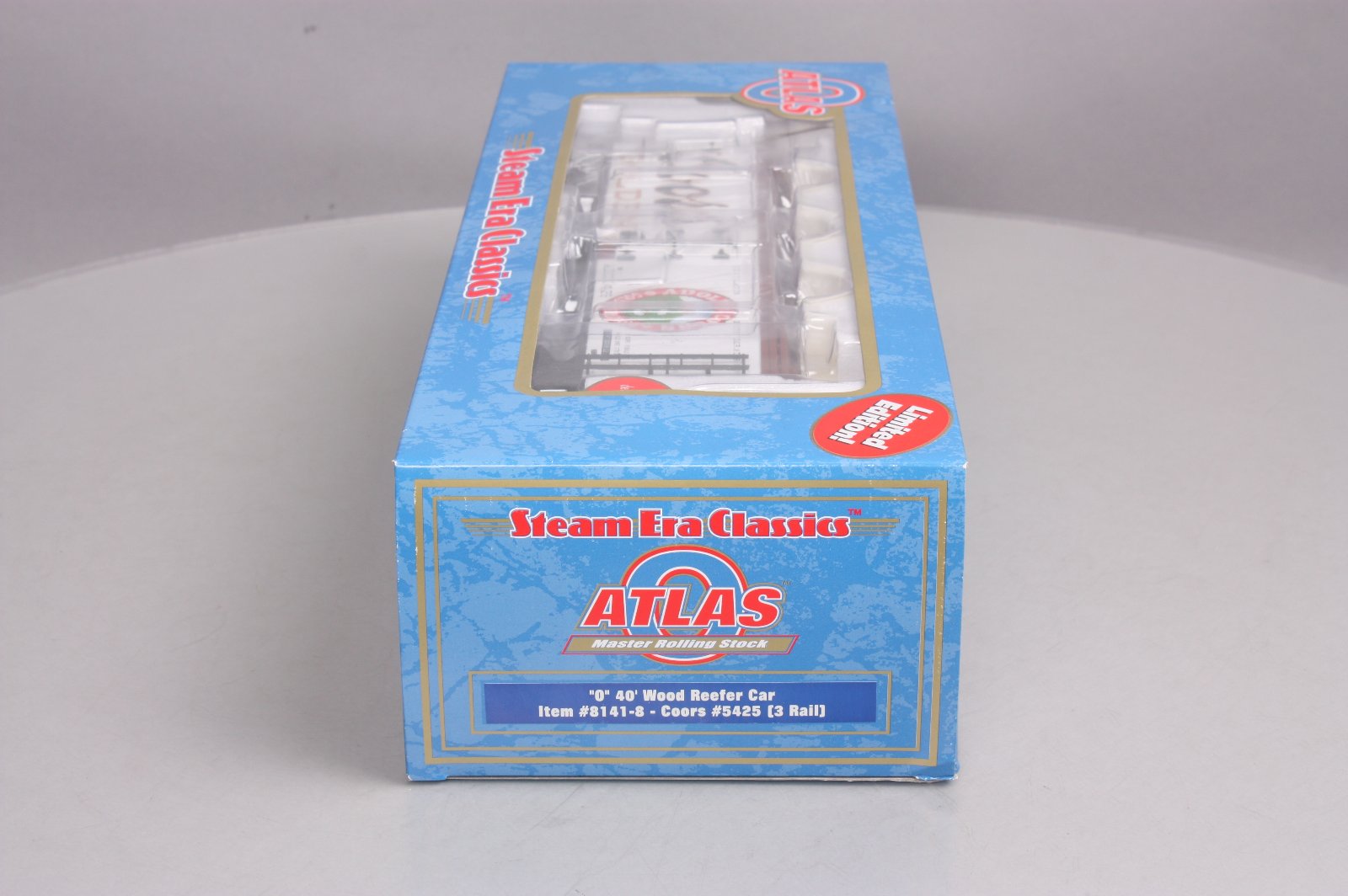Atlas 8141-8 Coors 40' Wood Reefer Car (3 Rail) EX/Box