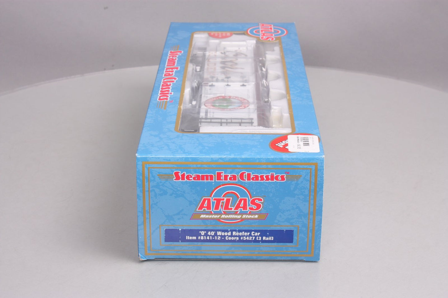 Atlas 8141-12 O Scale Coors 40' Wood Reefer Car (3 Rail) LN/Box