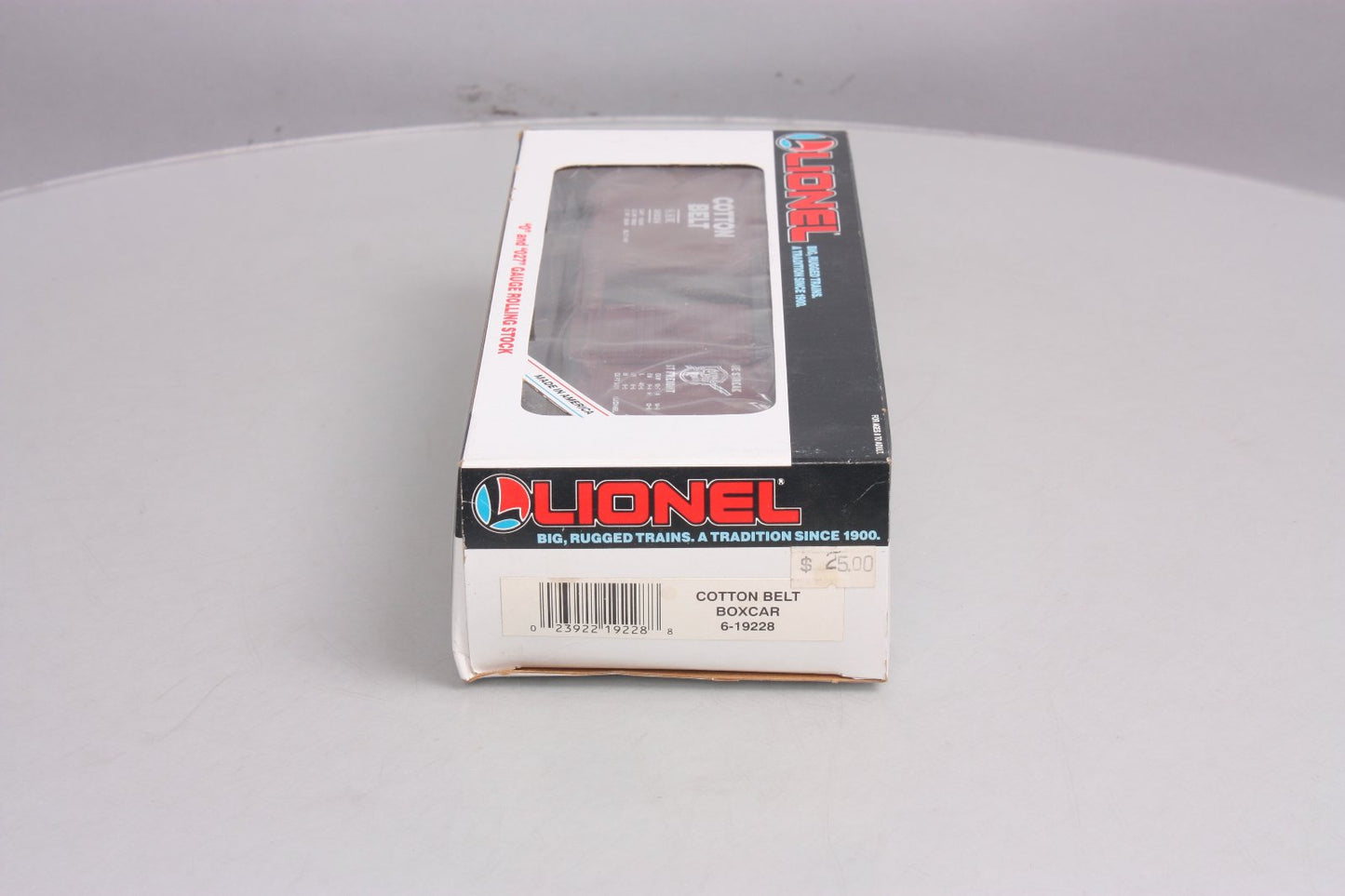 Lionel 6-19228 O Gauge Cotton Belt Boxcar NIB