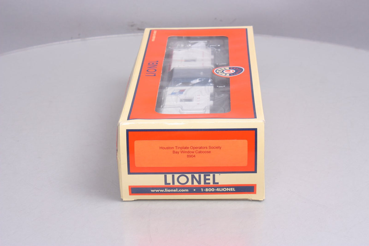 Lionel 6-8904 Houston Tinplate Operators Society Bay Window Caboose NIB