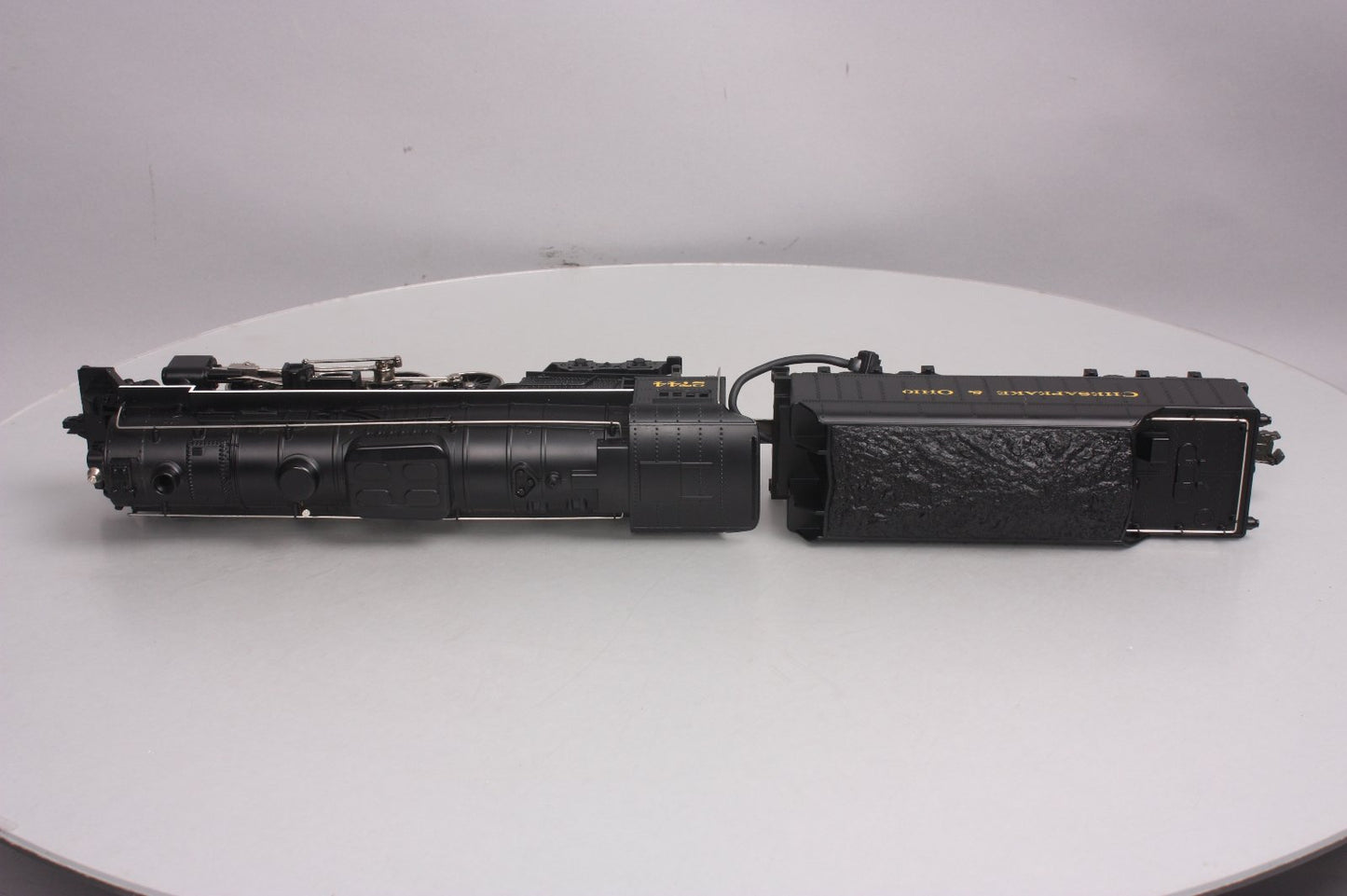 MTH 30-1128-1 O Gauge C&O 2-8-4 Berkshire Steam Locomotive & Tender w/PS1 LN/Box