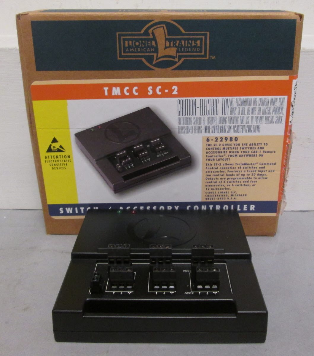 Lionel 6-22980 TMCC SC-2 Switch & Accessory Controller