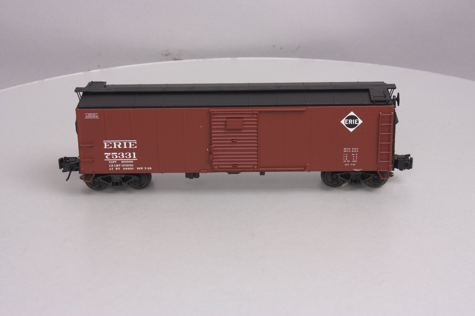 Atlas 8779-4 O Gauge 1923 Erie ARA (X-29) Steel Box Car (3 Rail) LN/Box