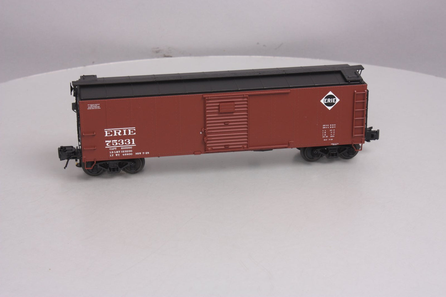 Atlas 8779-4 O Gauge 1923 Erie ARA (X-29) Steel Box Car (3 Rail) LN/Box